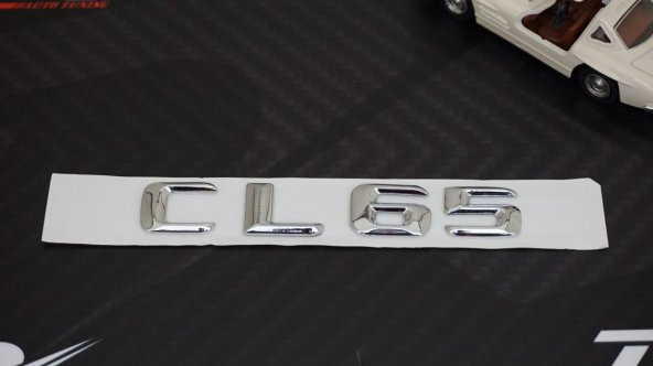 CL65 Bagaj Krom Metal 3M 3D Yazı Logo - Resim 4
