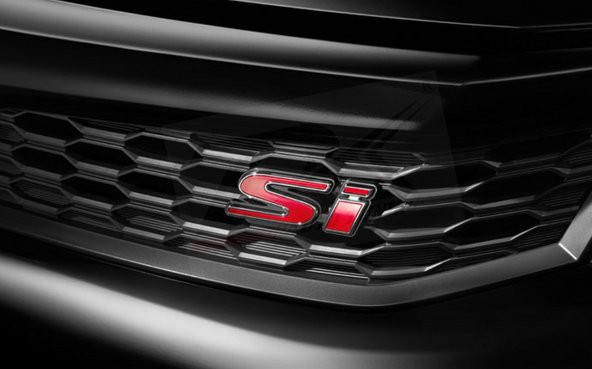 Honda Sİ Logo Ön Panjur Vidalı Krom Metal Amblem - 2