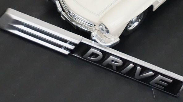 Bmw E Drive Krom Metal Bagaj Logo 3M 3D Orjinal Ürün - 5