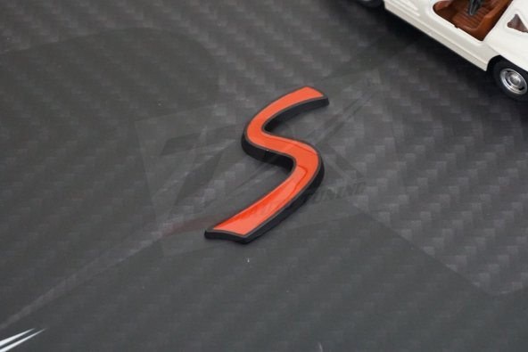 Mini Cooper S Metal 3M 3D Bagaj Logo Amblem - 2