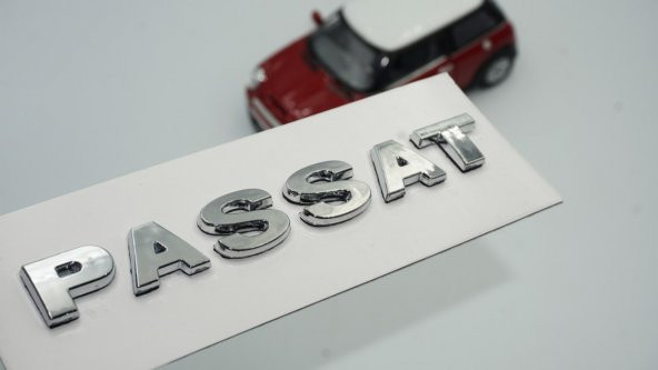Volkswagen Passat B6 B7 Bagaj 3M 3D Krom ABS Logo Amblem
