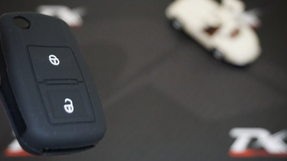 Seat Leon İbiza Altea Seat Logolu 1.Kalite Silikon Anahtar Kılıfı