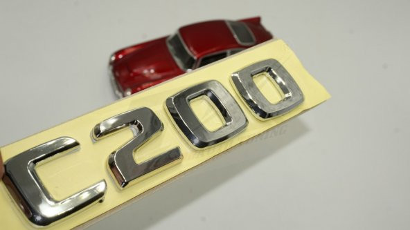 Mercedes Benz C200 Bagaj Krom ABS 3M 3D Yazı Logo Orjinal Ürün