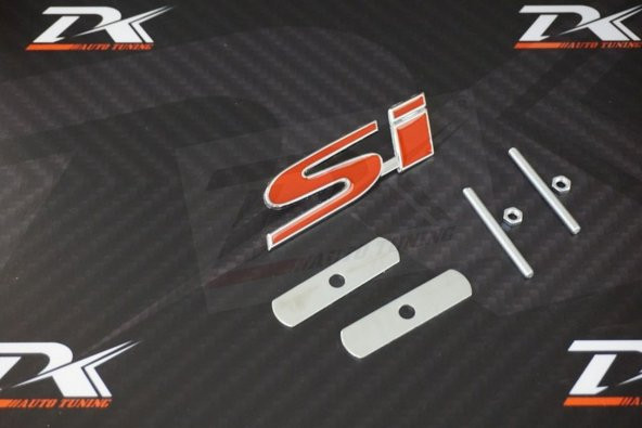 Honda Sİ Logo Ön Panjur Vidalı Krom Metal Amblem - 3