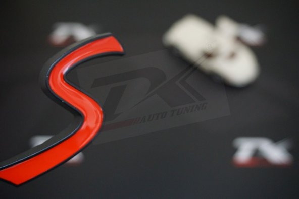 Mini Cooper S Metal 3M 3D Bagaj Logo Amblem