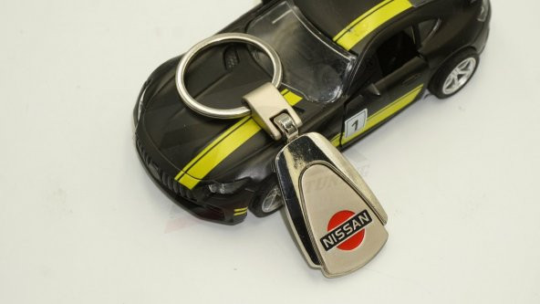 Nissan Logo Krom Metal Stil Anahtarlık New Style - 6