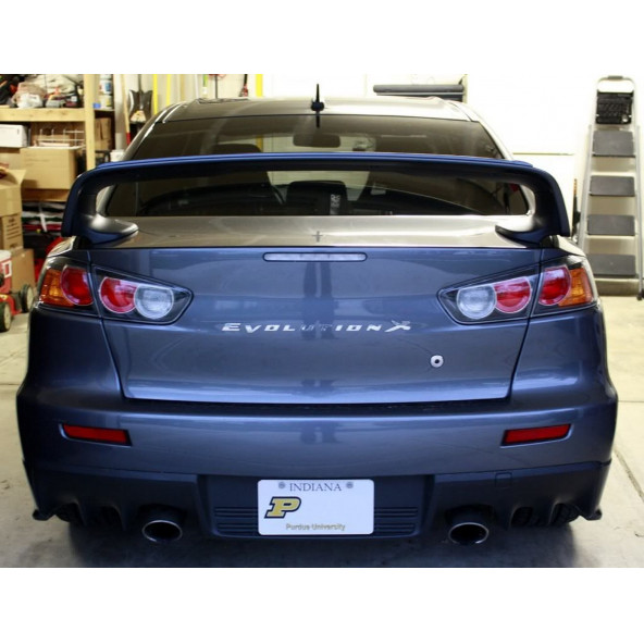 Mitsubishi Lancer Evolation X 3M 3D Bagaj Yazı Logo Amblem - 3