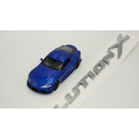 Mitsubishi Lancer Evolation X 3M 3D Bagaj Yazı Logo Amblem - 5