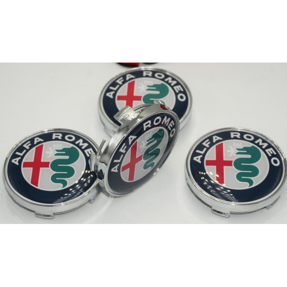 Alfa Romeo Jant Göbek Kapağı 60mm - 4