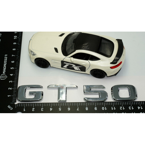 DK Benz GT 50 Bagaj Krom ABS 3M 3D Yazı Logo - 4