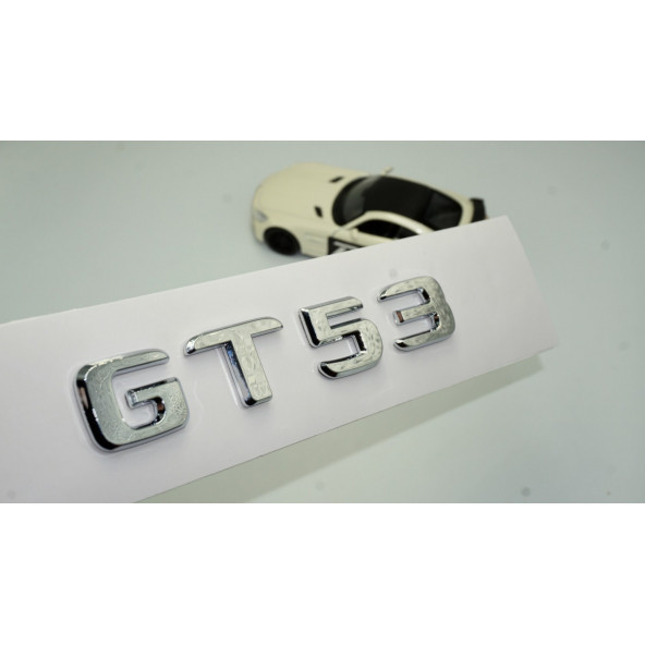 DK Benz GT 53 Bagaj Krom ABS 3M 3D Yazı Logo