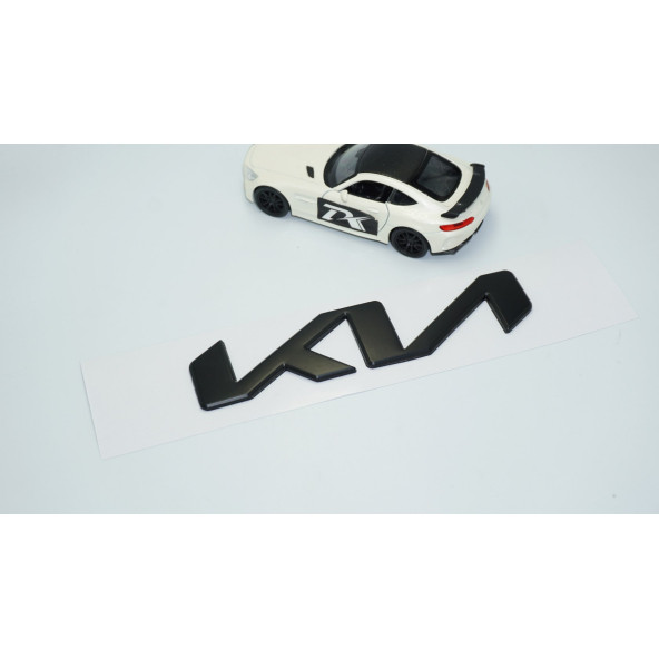 DK Tuning Kia Yeni Nesil Siyah Metal Kaput Bagaj 15cm Logo Arma - Resim 2