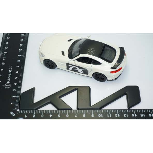 DK Tuning Kia Yeni Nesil Siyah Metal Kaput Bagaj 15cm Logo Arma - Resim 4
