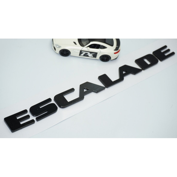 DK Tuning Escalade Bagaj Siyah Yazı Logo Cadillac İle Uyumlu