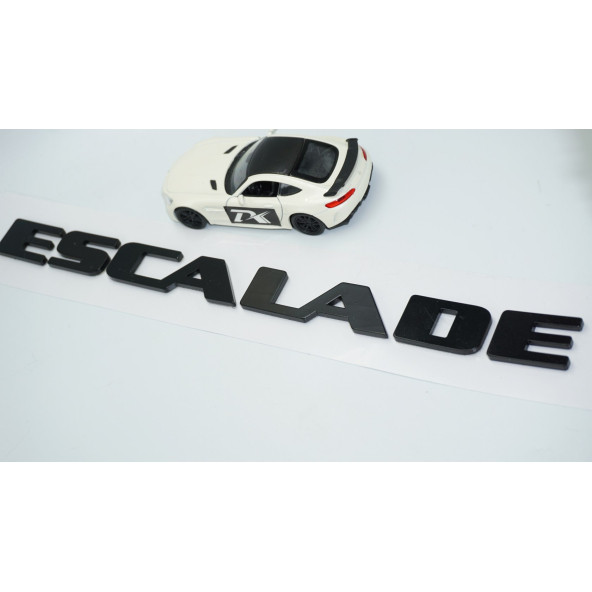 DK Tuning Escalade Bagaj Siyah Yazı Logo Cadillac İle Uyumlu - 3