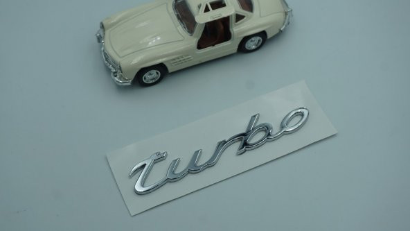 Porsche 911 Turbo Orjinal Bagaj Metal Logo Amblem Arma - 3