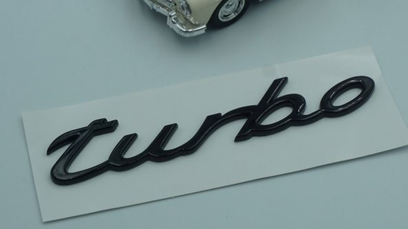 Porsche 911 Turbo Orjinal Bagaj Metal Logo Amblem Arma - 4