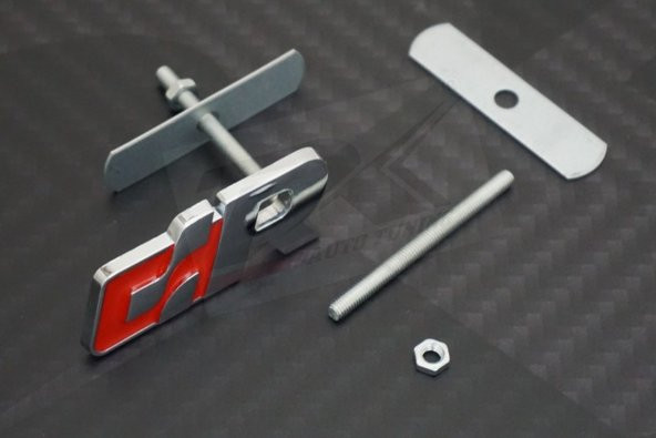 Volkswagen R R32 R36 GTI Racing Krom Metal Ön Panjur Vidalı Logo - 8