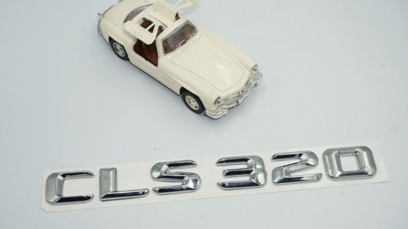 CLS 320 Bagaj Krom Metal 3M 3D Yazı Logo - 2