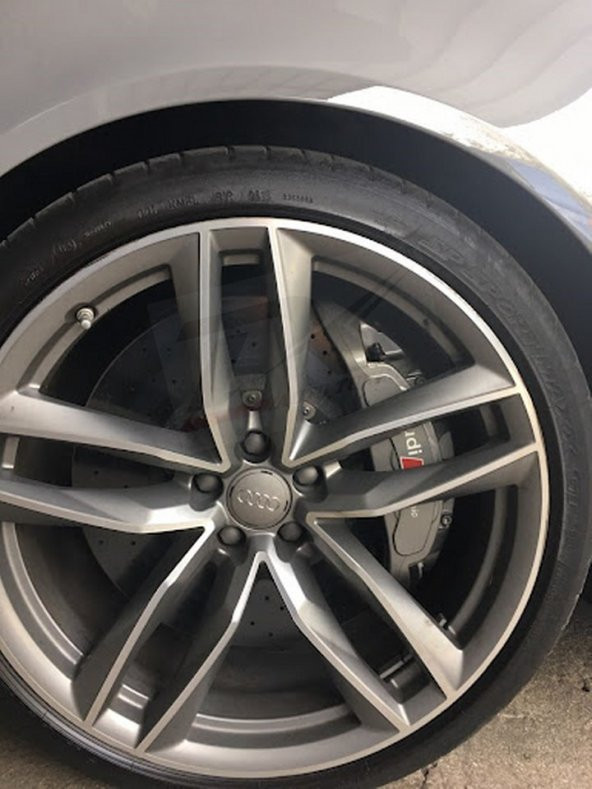 RR Logo Kaliper Üstü 3M 3D Damla Desen Logo Arma Amblem Set - Resim 5