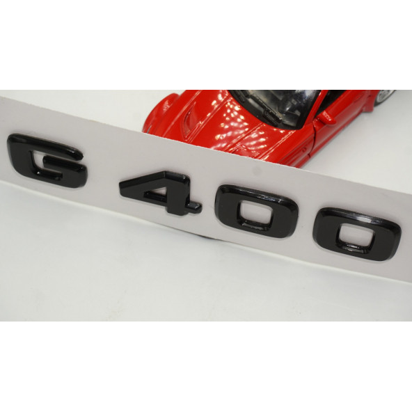 G 400 Bagaj Parlak Siyah ABS 3M 3D Yazı Logo - 5