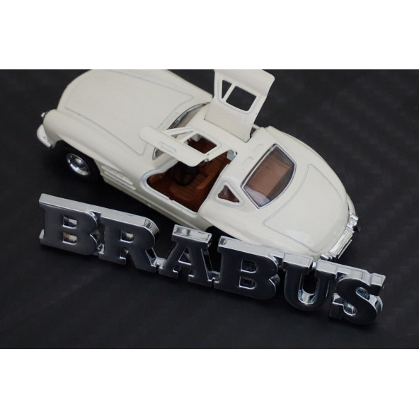 DK Tuning Brabus Krom Metal Bagaj Yazı Logo Benz İle Uyumlu - Resim 2