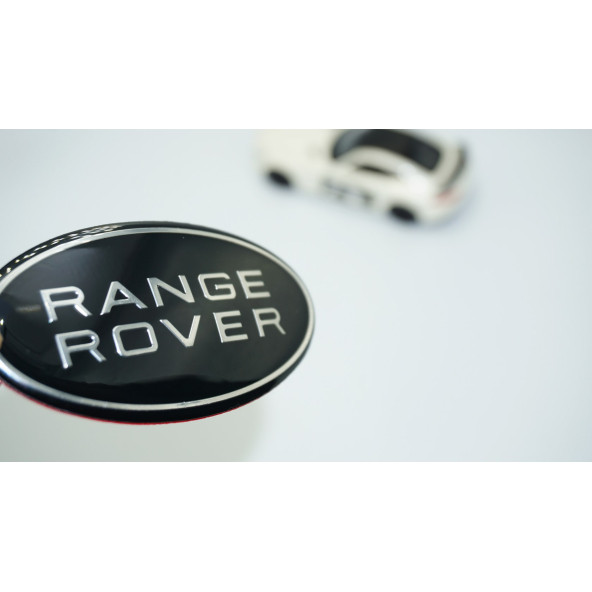 DK Tuning Range Rover Ön Panjur Ve Bagaj Siyah Logo Amblem 85mm