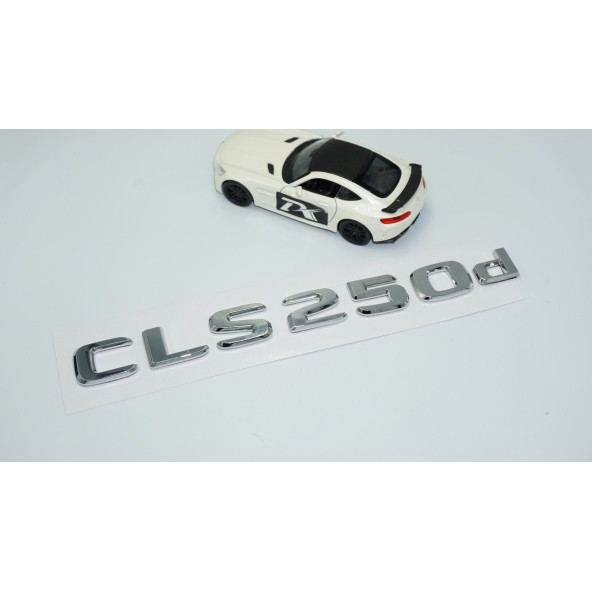 DK Tuning CLS250d Bagaj Krom ABS 3M 3D Yazı Logo Benz İle Uyumlu - Resim 2