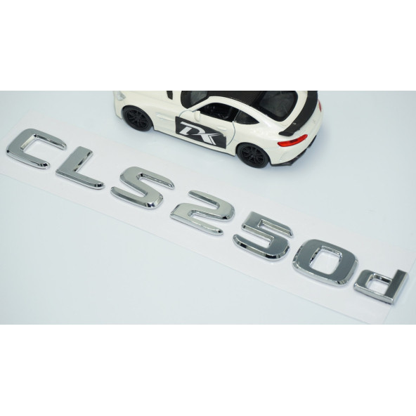 DK Tuning CLS250d Bagaj Krom ABS 3M 3D Yazı Logo Benz İle Uyumlu - Resim 3