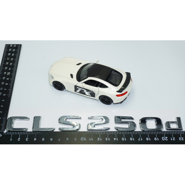 DK Tuning CLS250d Bagaj Krom ABS 3M 3D Yazı Logo Benz İle Uyumlu - Resim 4