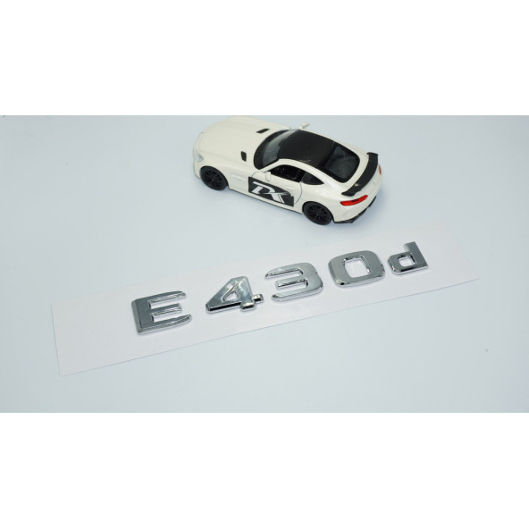 DK Tuning E430d Bagaj Krom ABS 3M 3D Yazı Logo Benz İle Uyumlu - 2