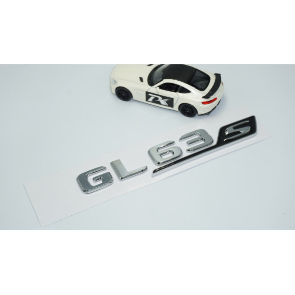 DK Tuning GL63S Bagaj Siyah Krom ABS Yazı Logo Benz İle Uyumlu - 2