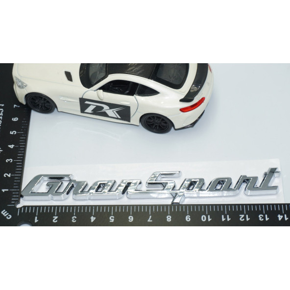 DK Tuning Gransport Bagaj Krom Yazı Logo Maserati İle Uyumlu - 4