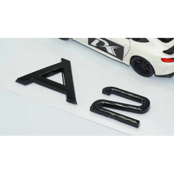 DK Tuning A2 Bagaj Siyah ABS 3M Yazı Logo Audi İe Uyumlu - 3