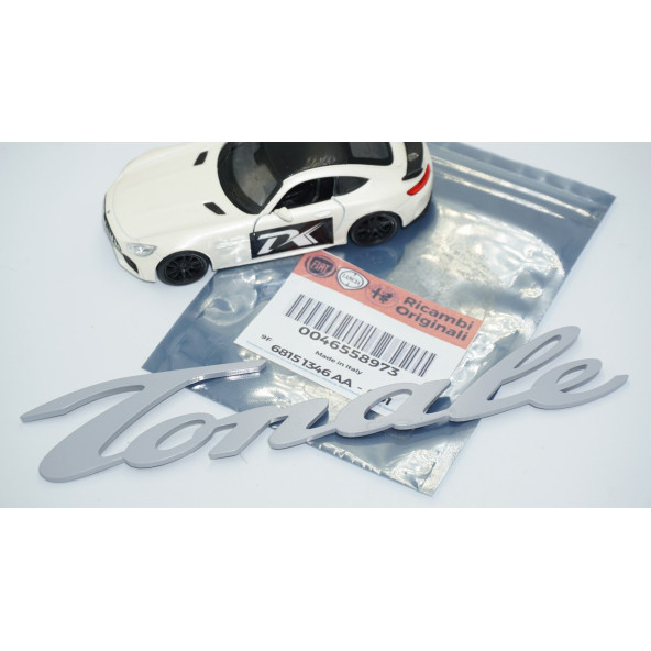 DK Tuning Alfa Romeo Tonale Gri ABS 3M 3D Bagaj Yazı Logo Arma - 5