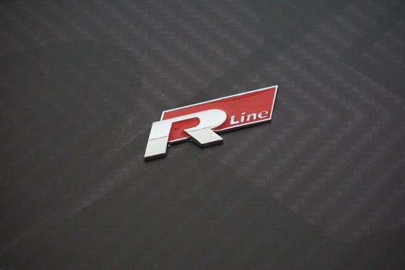 AUDİ R LİNE BAGAJ 3D 3M KROM METAL LOGO - 2