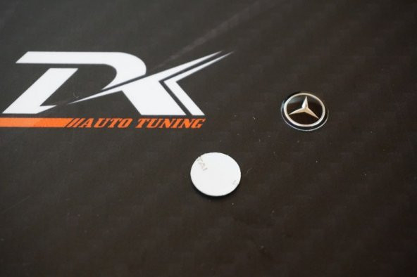 MERCEDES BENZ ANAHTARLIK 3M METAL LOGO 2Lİ SET - 3