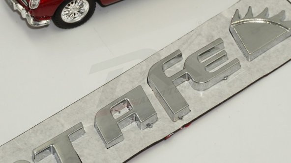 Hyundai SantaFe Bagaj Krom ABS 3M 3D Yazı Logo Amblem - Resim 4