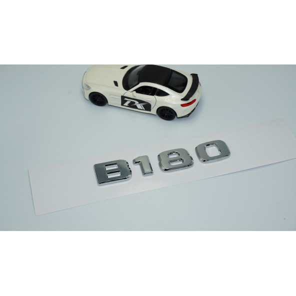 Dk Tuning B180 Bagaj Krom Abs 3m 3d Yazı Logo Benz İle Uyumlu - Resim 2