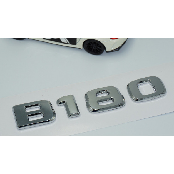 Dk Tuning B180 Bagaj Krom Abs 3m 3d Yazı Logo Benz İle Uyumlu - Resim 3