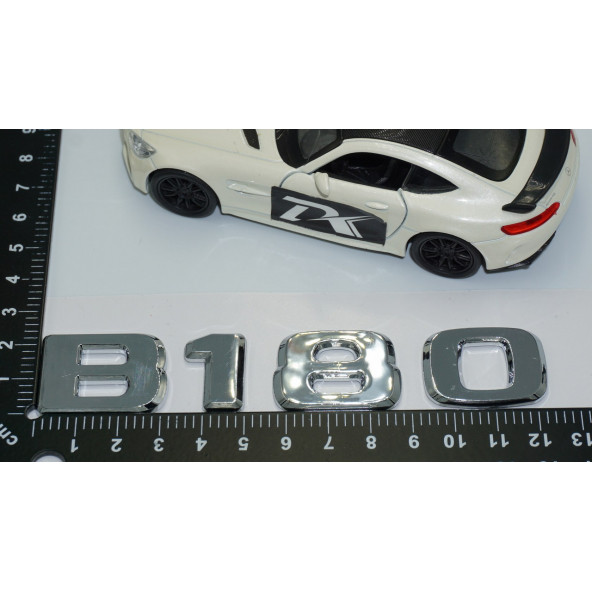 Dk Tuning B180 Bagaj Krom Abs 3m 3d Yazı Logo Benz İle Uyumlu - Resim 4