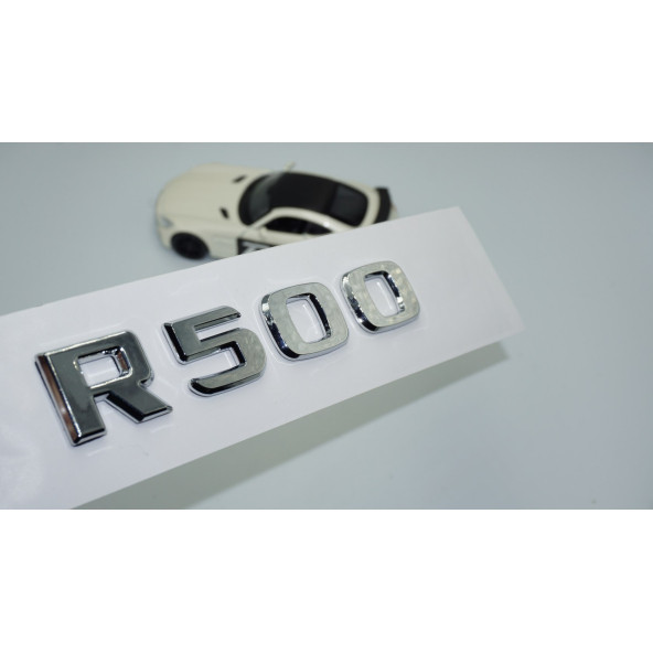DK Tuning R 500 Bagaj Krom ABS 3M 3D Yazı Logo Benz İle Uyumlu