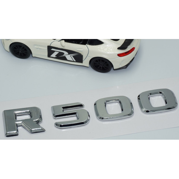 DK Tuning R 500 Bagaj Krom ABS 3M 3D Yazı Logo Benz İle Uyumlu - 3