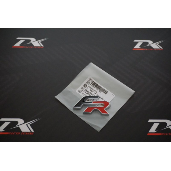 Seat FR Bagaj Krom Metal 3M 3D Yazı Logo Orjinal ürün - 4