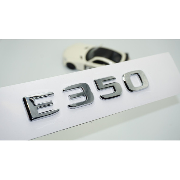 DK Tuning E350 Bagaj Krom ABS 3M 3D Yazı Logo Benz İle Uyumlu