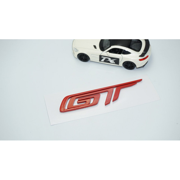 DK Tuning GT Mustang Shelby Kırmızı ABS Logo Arma - 2