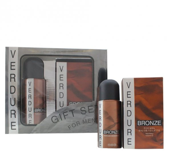 VERDURE - Bronz Erkek EDT + Deodorant Kofre Set - 1
