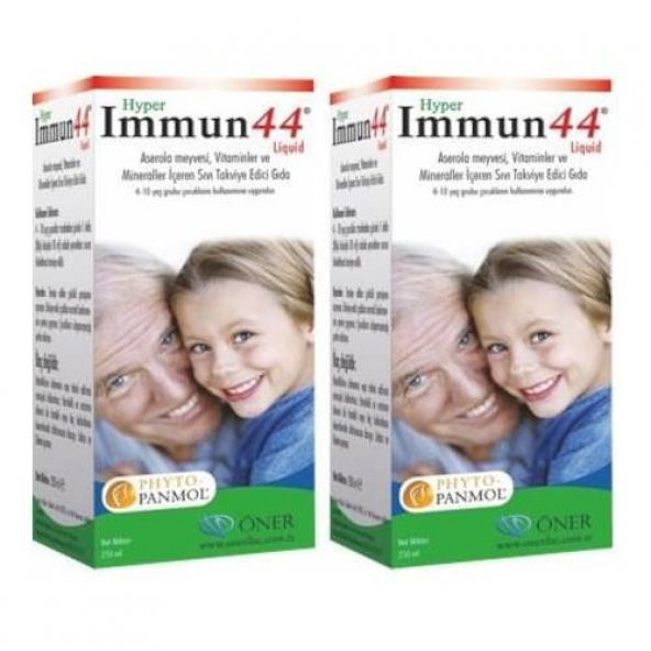 Hyper Immun 44 Liquid 250 ml 2 Adet