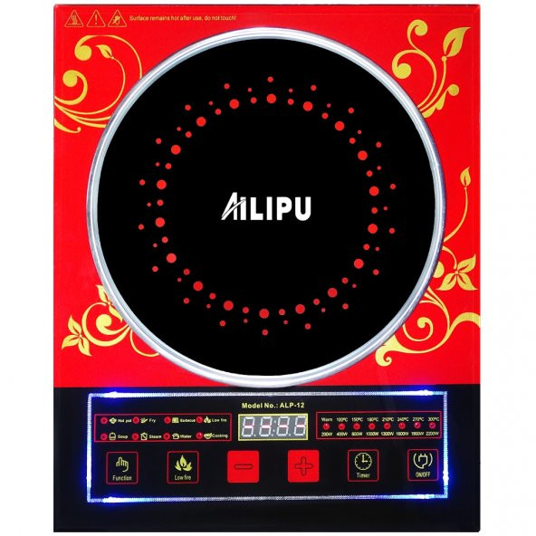 AILIPU ALP-12 DOKUNMATİK ELEKTRİKLİ OCAK İNDÜKSİYON OCAĞI - 1