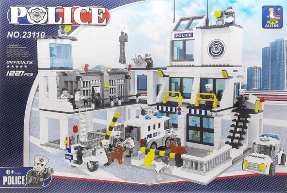Lego Ausini 1227 Parça Polis Seti - 2